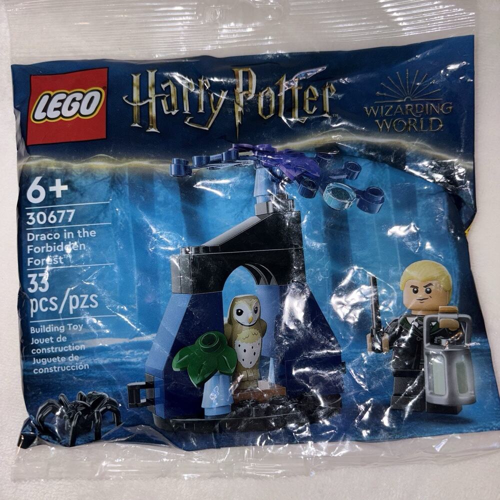 Lego Harry Potter Draco in the Forbidden Forest Set 30677 New Sealed 2024